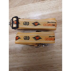 2 Disney Cruise Line Castaway Club Gold Member Lanyards
